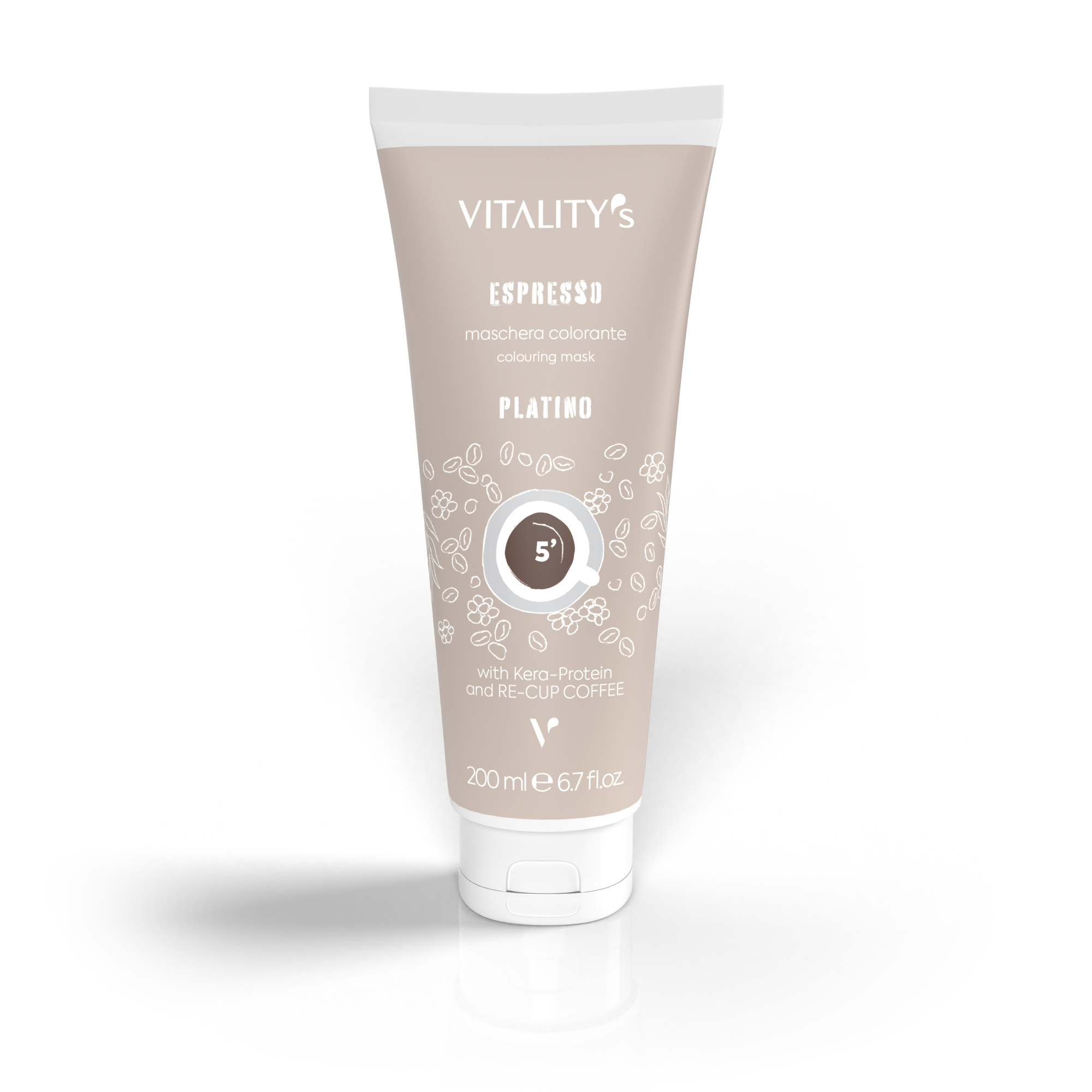 VITALITY'S ESPRESSO NEW PLATINO EKSPRESOWA MASKA KOLORYZUJĄCA I ODŻYWCZA PLATYNOWA 200ML