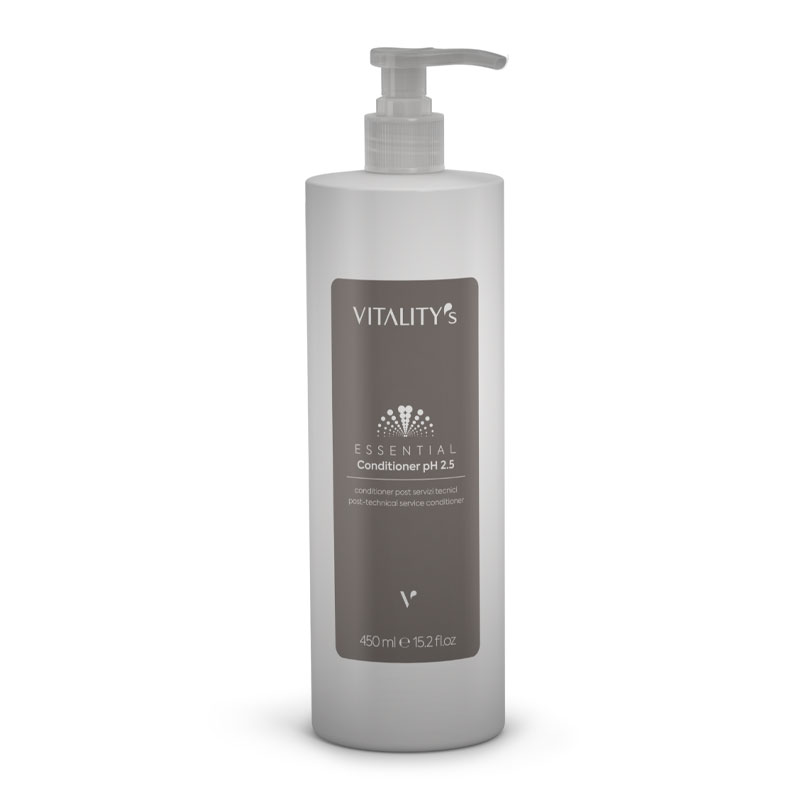 VITALITY'S ESSENTIAL CONDITIONER PH2,5 ZAKWASZAJĄCA ODŻYWKA PO ZABIEGACH CHEMICZNYCH 450ML